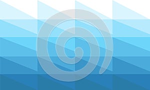 Cool Blue Gradient Polygon Pattern Background