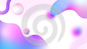 Abstract Gradient Background, Fluid Shapes, Modern Design