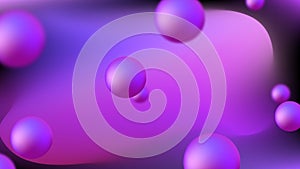 Abstract Purple Spheres Background, Gradient, Modern Design