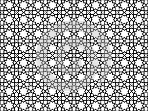 arabic islamic seamless pattern background vector design