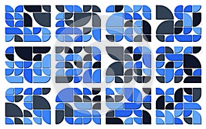 Professional quarter circle pie bento grid layout bundle for creators