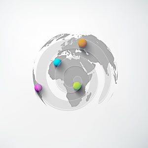 Web Abstract World Template