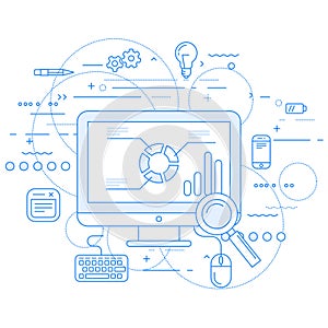 Web analytics and data flow abstraction