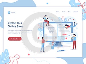 Web development banner