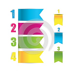 Web banners and bookmarks in numbers