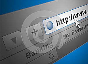 Web browser address bar