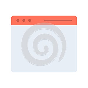 Web Browser icon vector image.