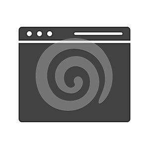 Web Browser icon vector image.