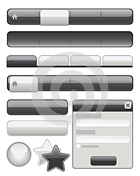Web button elements