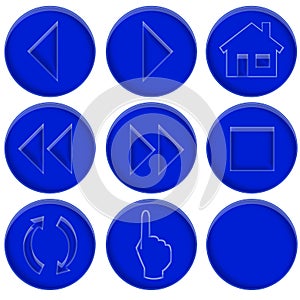 web buttons