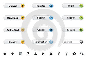 Web Buttons and Web Elements