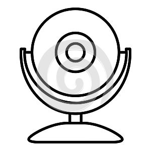 Web camera Icon. Vector Outline Webcam Symbol