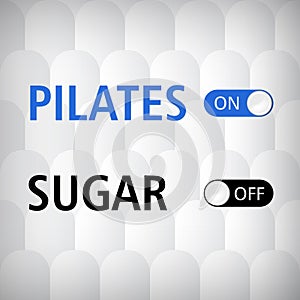 Web-design controls, switches