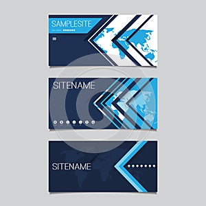 Web Design Elements - Header Design Set