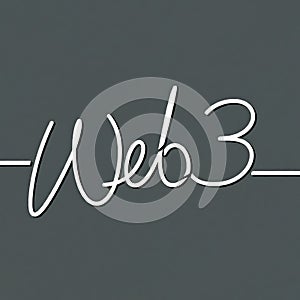 web design handwritten concept on blackboard background