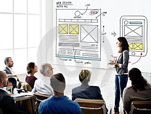 Web Design Online Technology Content Concept