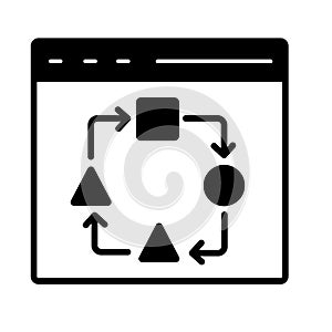 Web design Vector icon which can easily modify or edit .