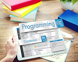 Web Design Website Coding Concept