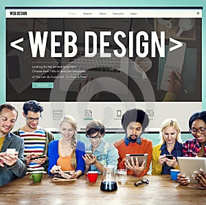 Web Design Website Homepage Ideas Programming Concept