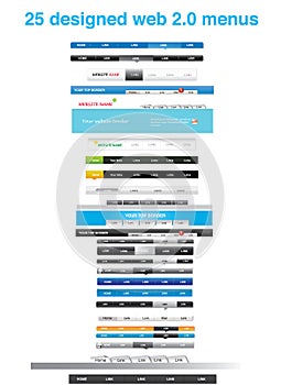 Web designers toolkit - Web graphic collection