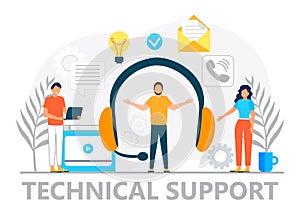 Web developer concept vector for landing page. Programmer constructs website using crane and writes code. Software