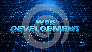 Web Development Coding Programming Internet Technology Business concept
