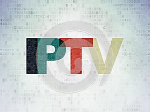 Web development concept: IPTV on Digital Paper