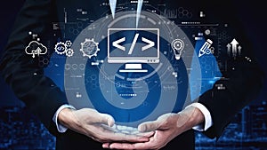 Web Development Digital Coding Interface Muxer