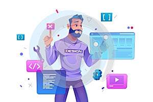 Web development, programmer engineering website