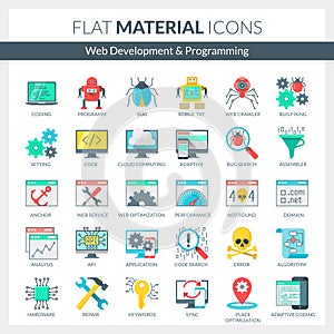 WEB Development and Programming Icons