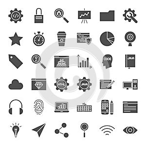 Web Development Solid Icons