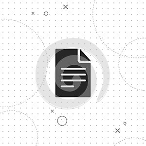 Web file, web document, vector best flat icon