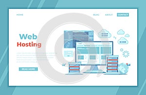 Web Hosting, Data Security, ÃÂ¡loud computing storage, Information processing, Database, Network connection. Hosting servers,