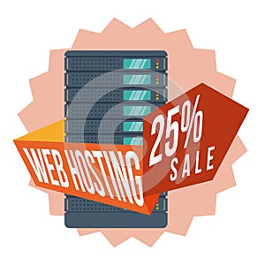 Web hosting design.