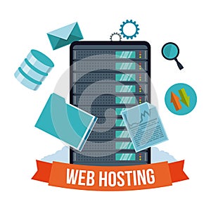 Web hosting design.