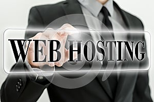 Web hosting icon