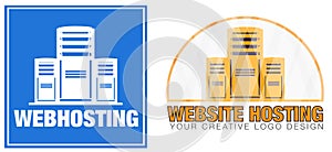 Web Hosting Server Company Logo