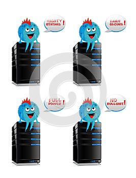 Web hosting/server features