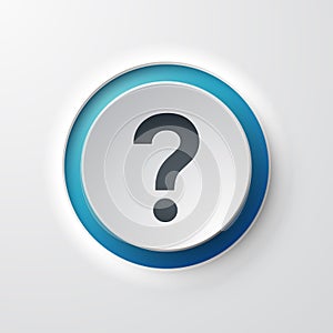 Web icon push-button question faq