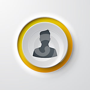 Web icon push-button user customer