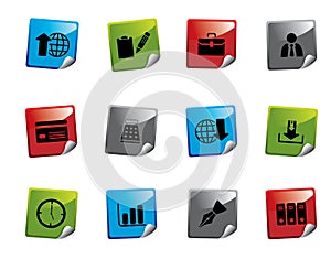 Web icon sticker series
