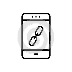 Web vector thin line icon