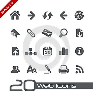 Web Icons // Basics photo