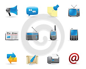 Web Icons - Communication 2