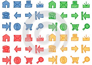 Web Icons Set - Vector