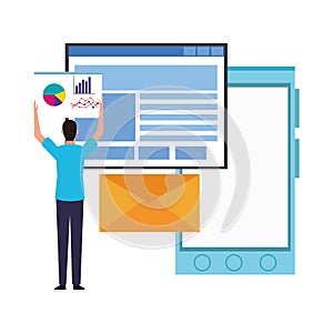 Web information with envelope