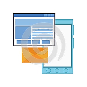 Web information with envelope