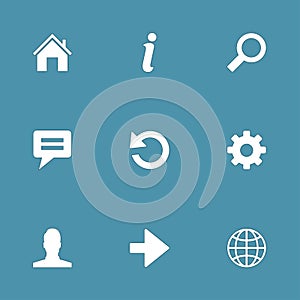 Web Internet Vector Icon Set