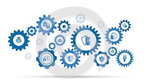 web key icon. From cyber security set