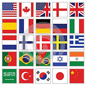 Web Language Icon Collection